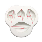 Molde Silicona Labios Perfectos x 4